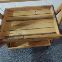 استند چوبی دو طبقه|آب‌چکان و نظم‌دهنده ظروف|بروجرد, |دیوار