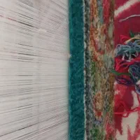 تابلو فرش نیمه کاره (برای بافت )|فرش|تبریز, |دیوار