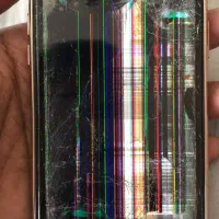 گوشی صفحه شکسته