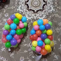 توپ ریز استخری رنگاورنگ ۱۰۰عدد کاملا نووسالم