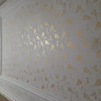 طرح کاغذدیواری آبرنگ ونقاشی ساختمان|خدمات پیشه و مهارت|گرگان, |دیوار