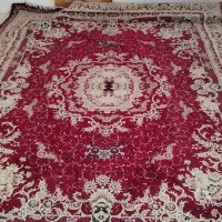 1 جفت فرش 12 متری 500 شانه تمام نخ|فرش|تربت جام, ترکمن ها|دیوار