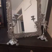 آینه و شمعدان