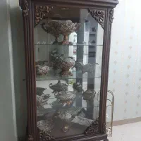 بوفه جنسش چوب راشه منوط کاری بدون خطو خش‌