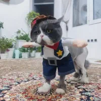 گربه بریتیش پرشین یک ساله|گربه|مهاباد (آذربایجان غربی), |دیوار