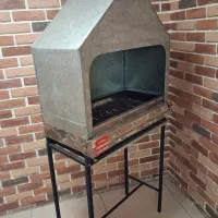 کباب پز گازی در حد نو