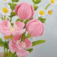 دسته گل ماندگار و زیبای  پیپاکن|گل مصنوعی|مشهد, شهید فرامرز عباسی|دیوار