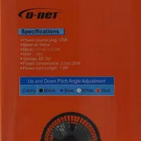 پنکه رومیزی دی نت مدل DT-815|پنکه و تصفیه‌کنندهٔ هوا|قزوین, |دیوار