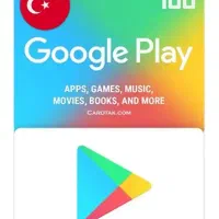 گیفت کارت گوگل پلی ۱۰۰ لیر ترکیه