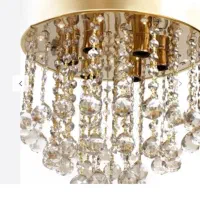 لوستر  سقفی شاهان  کریستالی پلمپ