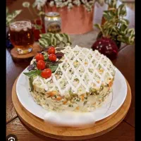 الویه مجلسی راتا مرغ و گردو  و فینگر فود ها جذاب