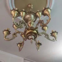 فروش لوستر برنز سقفی و دیوار کوب|لوستر و چراغ آویز|کرمانشاه, |دیوار