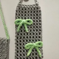 کیف موبایل گوشی دستبافت بافتنی|کیف، کفش، کمربند|قوچان, |دیوار