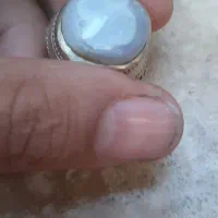 انگشتر نقره باباقوری عیار پایین