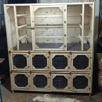 گنجه چوبی جفت کنی  قفس کفتر   جفت کن