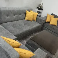 در حد نو،فوم سرد و پارچه‌ی بروز|مبلمان خانگی و میز عسلی|اقبالیه, |دیوار