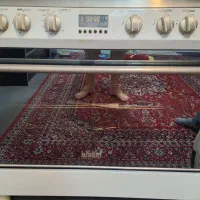 گاز  فر دار و هود روکار
