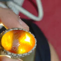 انواع انگشترکهربا قدیمی اصل.یاقوت اصلی با رکاب خاص|جواهرات|بندرعباس, |دیوار