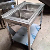 فروش میزکار.سینک . فریزر صندوقی.صندلی پلاستکی|کافی‌شاپ و رستوران|میناب, |دیوار