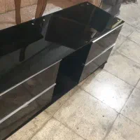 میز تلویزیون شیشه ای
