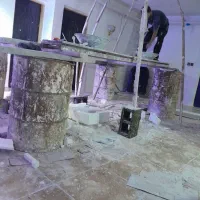 گچکاری یک و دو راویز کاری زیرسازی|خدمات پیشه و مهارت|آستانه اشرفیه, |دیوار