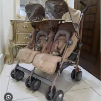 کالسکه دو قلو مک لارن در حد نو