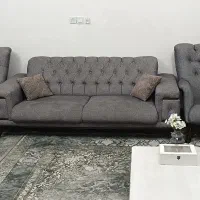 مبل 7 نفره چستر در حد نو کاملا سالم و با کیفیت|مبلمان خانگی و میز عسلی|شیراز, علی آباد|دیوار