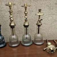 قلیان تنه برنجی قدیمی سنگین