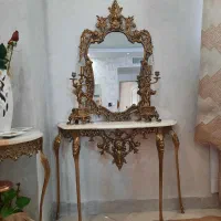 آیینه کنسول برنزی