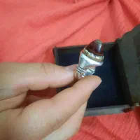 انگشتر نقره قدیمی دستساز