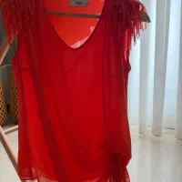 دو عدد تاپ نارنجی مجلسی