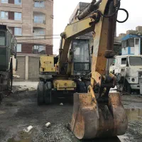 بیل مکانیکی هپکو چرخ لاستیکی he100