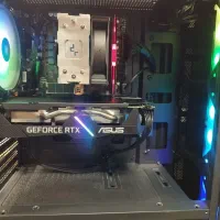 کیس گیمینگ نسل ۱۲ rtx2060+ b760+12400f گارانتی دار|رایانه رومیزی|تهران, شیخ هادی|دیوار