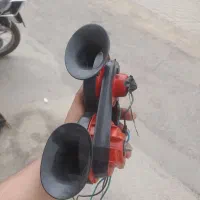 آینه و بوق حلزونی موتور