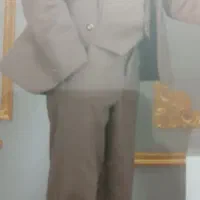کت و شلوار پسرانه نسکافه ایی شیک برای تا ده سال