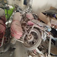 متور سیکلت هوندا وشکاری