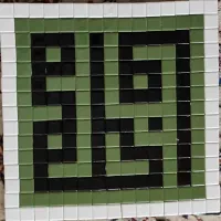 کاشی و یک تابلو