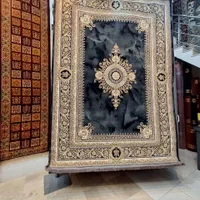 فرش ورساچ خاکستری ۱۲۰۰ شانه ۳۶۰۰ تراکم اکرولیک