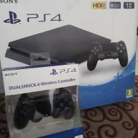 سونی۴  ps4 slim 1tra (آکبند) کادو بوده*۲دسته پلمپ*