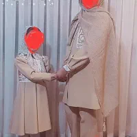 مانتو و شلوار و پیراهن ست هم