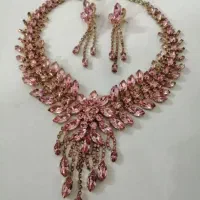 نیم ست صورتی شیک