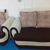 فروش فوری یک دست مبلمان هفت نفره درحد نو|مبلمان خانگی و میز عسلی|زاهدان, |دیوار