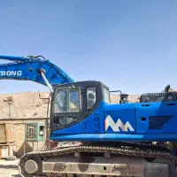 همکاری بیل ۳۷۸ بزرگتر از ۳۵۰ کوماتسو|خودرو سنگین|مشهد, ویلاشهر|دیوار