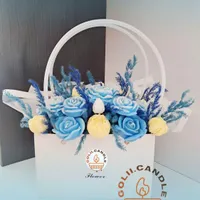 باکس گل شمعی روز معلم و روز دختر|گل مصنوعی|خمینی‌شهر, |دیوار