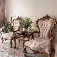مبل ۹ نفره و نهارخوری ۸ نفره چوب راش گرجستان