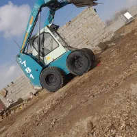 بابکت مینی لودر  تخریب با خاور