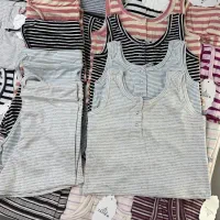 تاپ و شورتک طرح دار کبریتی عمده