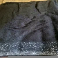 شال نگینی مجلسی مشکی