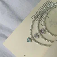 گردنبندپاییزه منجوقی یا قیمت کم واویز گوشی ۱۰۰-۱۵۰