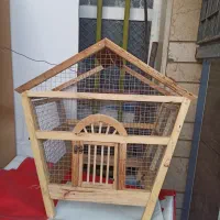 فروش قفس پرنده چوبی